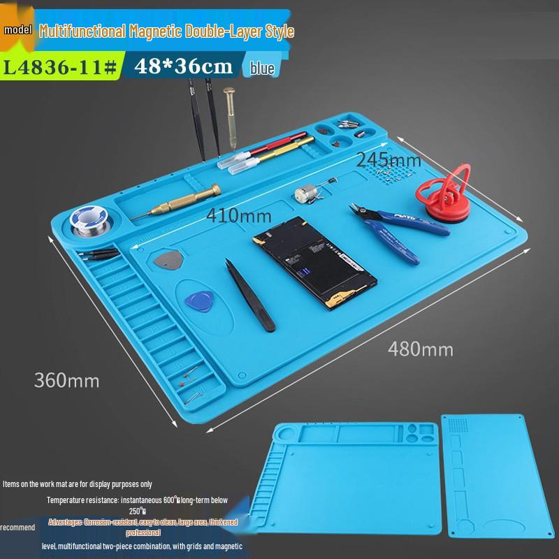 Heat-Resistant Insulation Mat for Mobile Repair, Welding, and Soldering