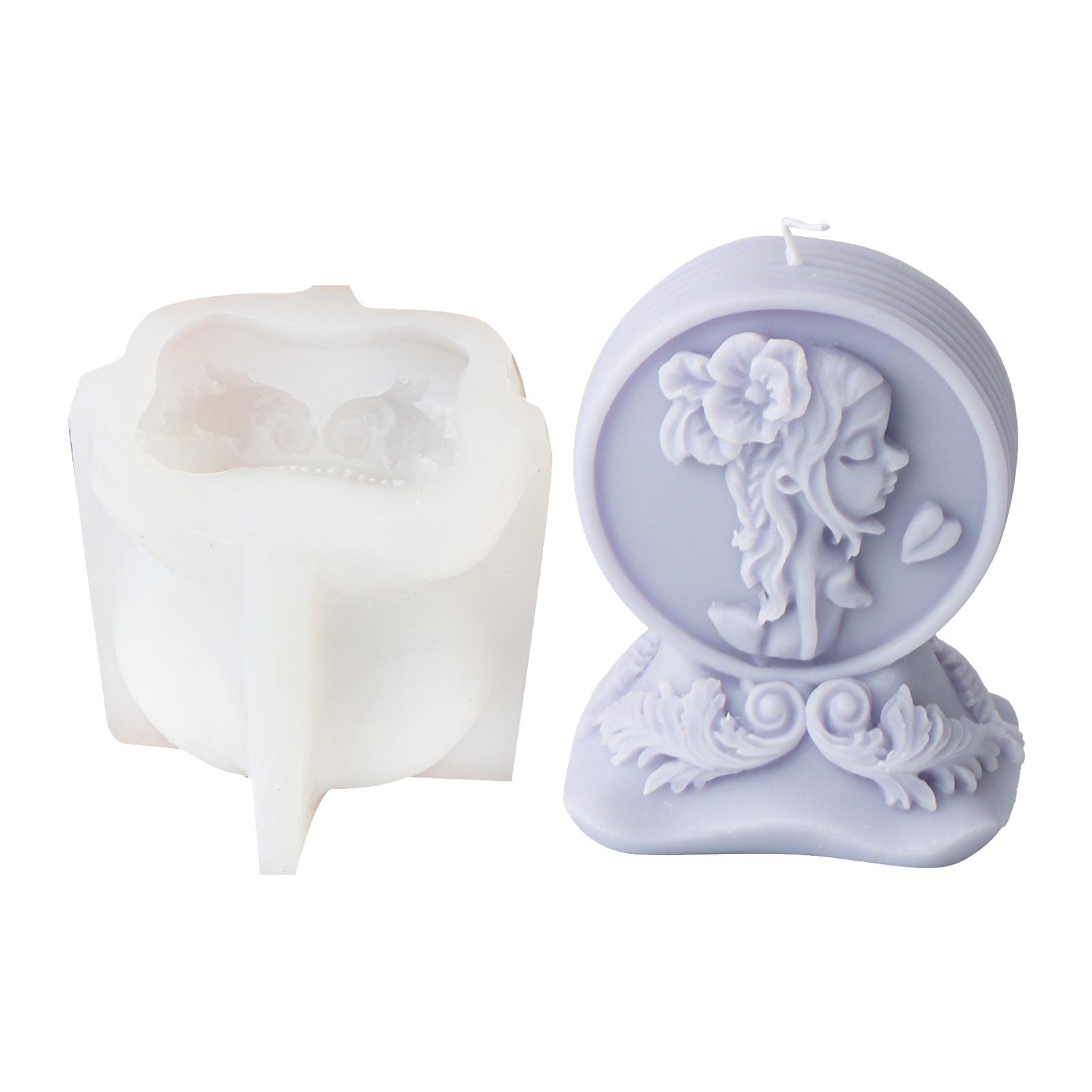 

Форма в форме девушки/супружеской пары, силиконовая форма для изготовления свечей и мыла, термостойкая форма для ароматерапии 1