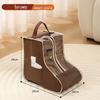 1pc Waterproof Shoe Storage Bag Portable Dustproof High Heels Short Boots Long Shoe Zipper Pouch Moisture-proof Home Organize