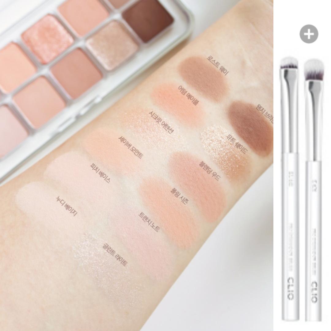 

[CLIO] Pro Eye Palette Air + одиночные тени для век, 5 цветов 01 Coral Studio