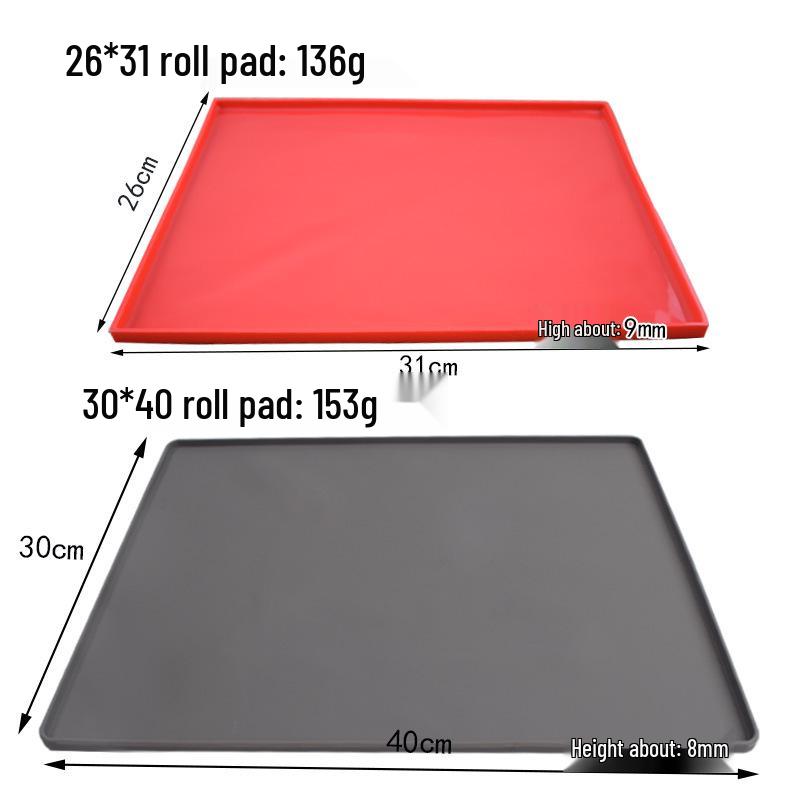Silicone Leak-Proof Baking Mat for Rolling, Kneading, and Cutting Dough