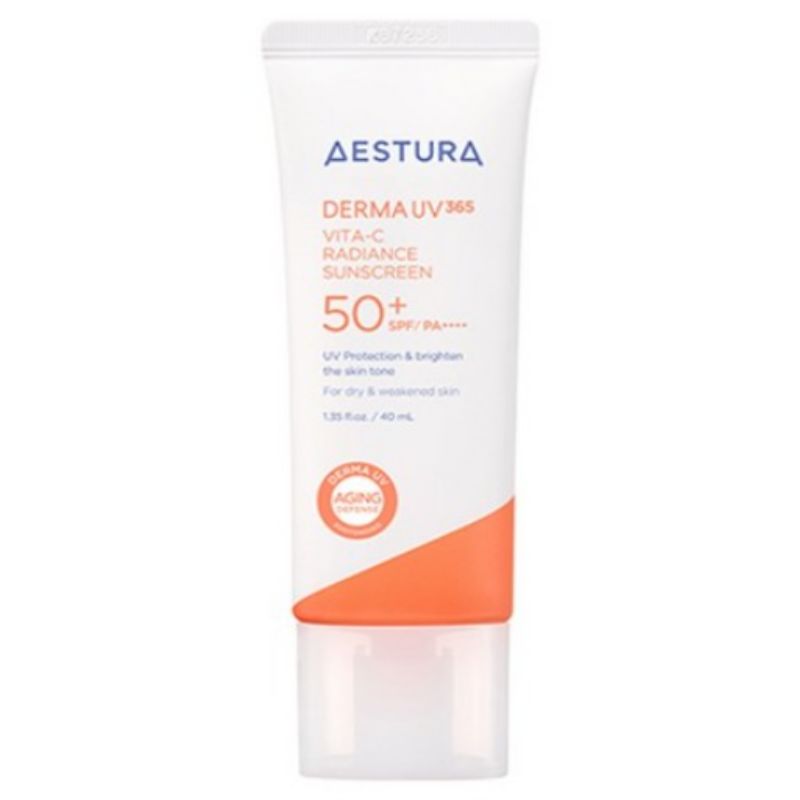 

AESTURA Derma UV365 Vitamin C Brightening Sunscreen SPF50+ PA++++ 40ml