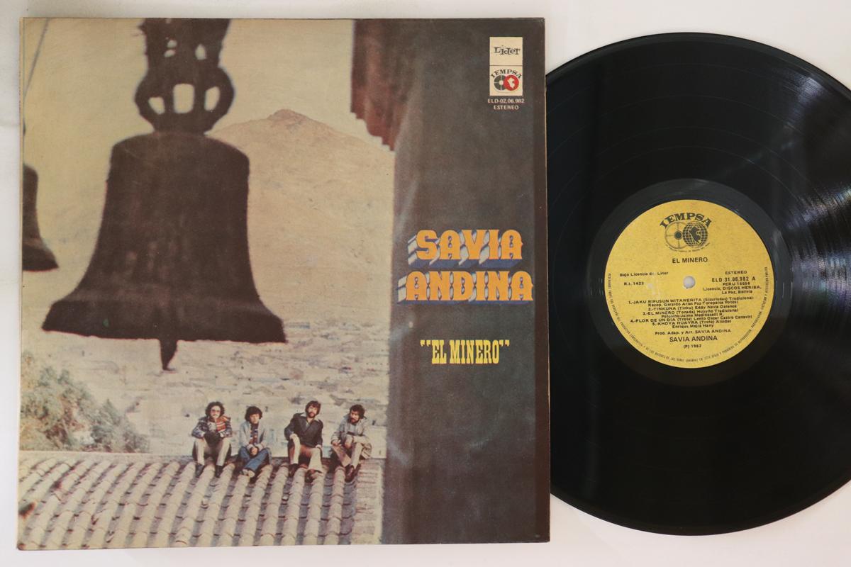 

LP Запись SAVIA ANDINA El Minero ELD0206982 LIDER 1982 Перу Джаз Б/у