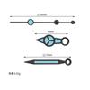 Silver Grey NH35 Hands Green Luminous Watch Hands for NH34 NH35 NH36 4R 7S Movement Ghost Watches Pointers Watch Accessories