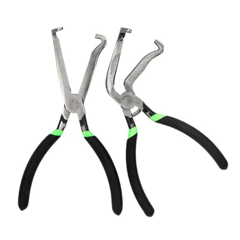 

Electrical Connector Pliers Set Includes Straight & 60° Bent Tool Disconnection Plier for Easy Plugs Removal in Tight Space 1