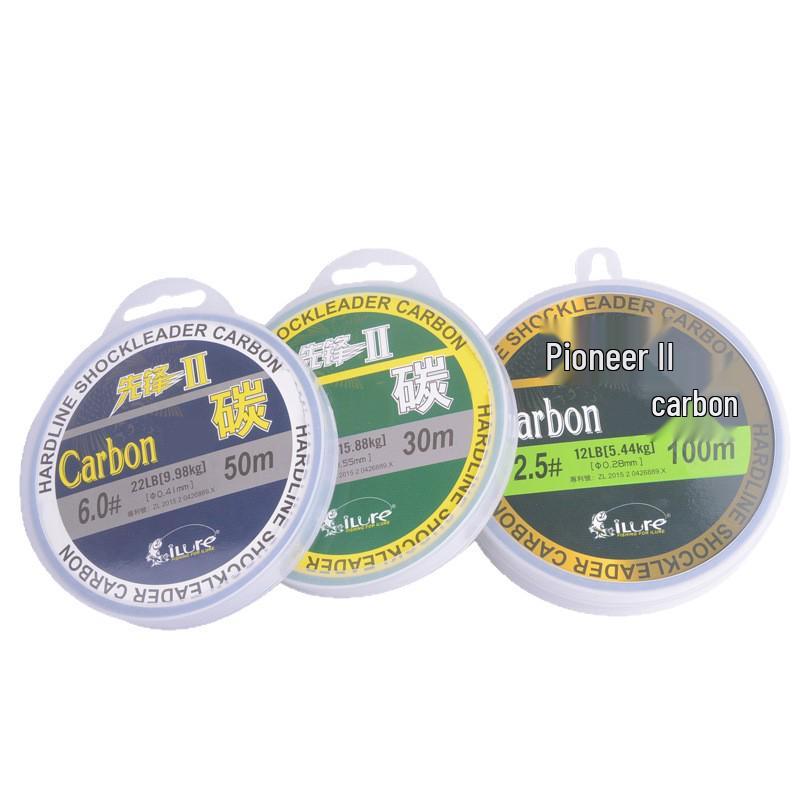 Love Lure Fishing 50m Filo Leader in Carbonio