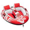 Towable Tubes for Boating, 2-Rider Inflatable Boat Tubes and Towables, 154 kg Capacity Water Sport Tubes for Boat to Pull - with 2 Cockpits, Full