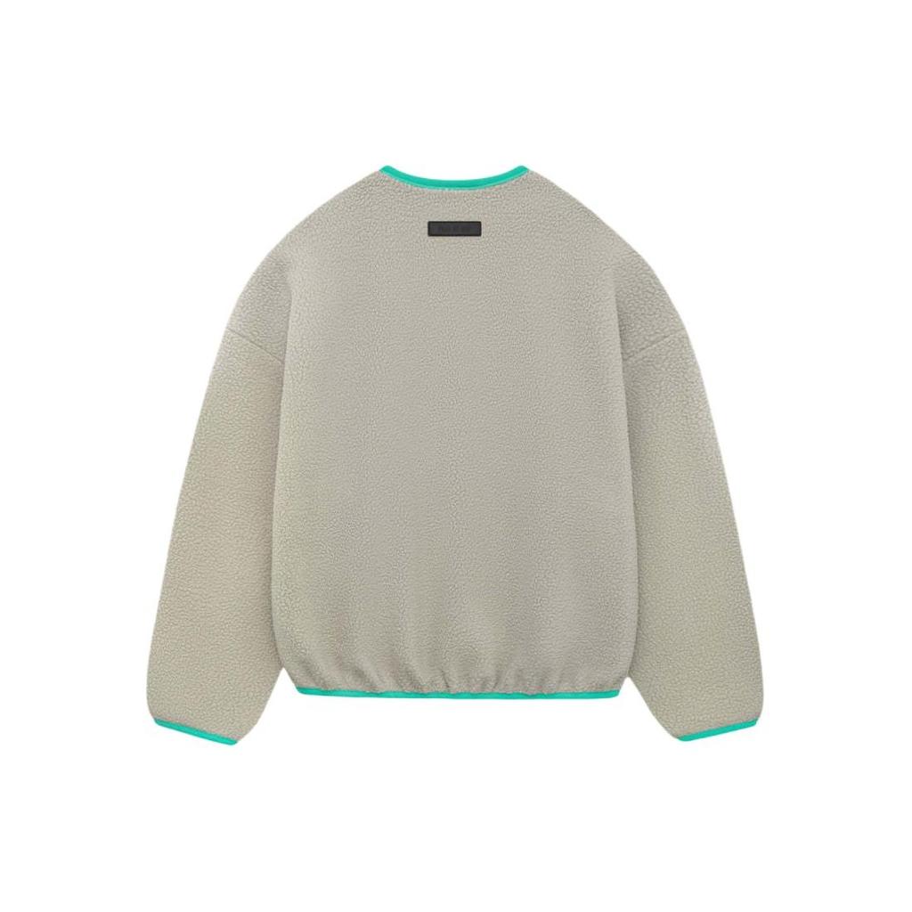 Fear of God Essentials SS24 Polar Fleece Crewneck 'Seal' Men's 192SP244705F