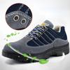 Large Size Men's Safety Shoes Anti Smashing Puncture-proof Men Anti Spark Work Shoes with Protection Anti Slip Safety Boots New