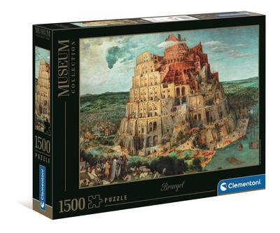 1500-piece Puzzle. Museum. Bruegel's The Tower of Babel