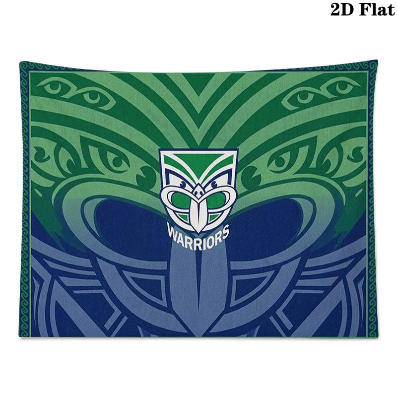 New Zealand Warriors Wall Tapestry Aesthetic Wall Hanging Printed Fabric Blanket Decorative Tapestries for Bedroom Living Room Home Decor
