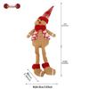 Long-Legged Gingerbread Man Pendant: Christmas Decoration & Children's Gift