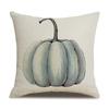 Thanksgiving Linen Pillowcase Autumn Pumpkin Print Pillow Cushion Cover