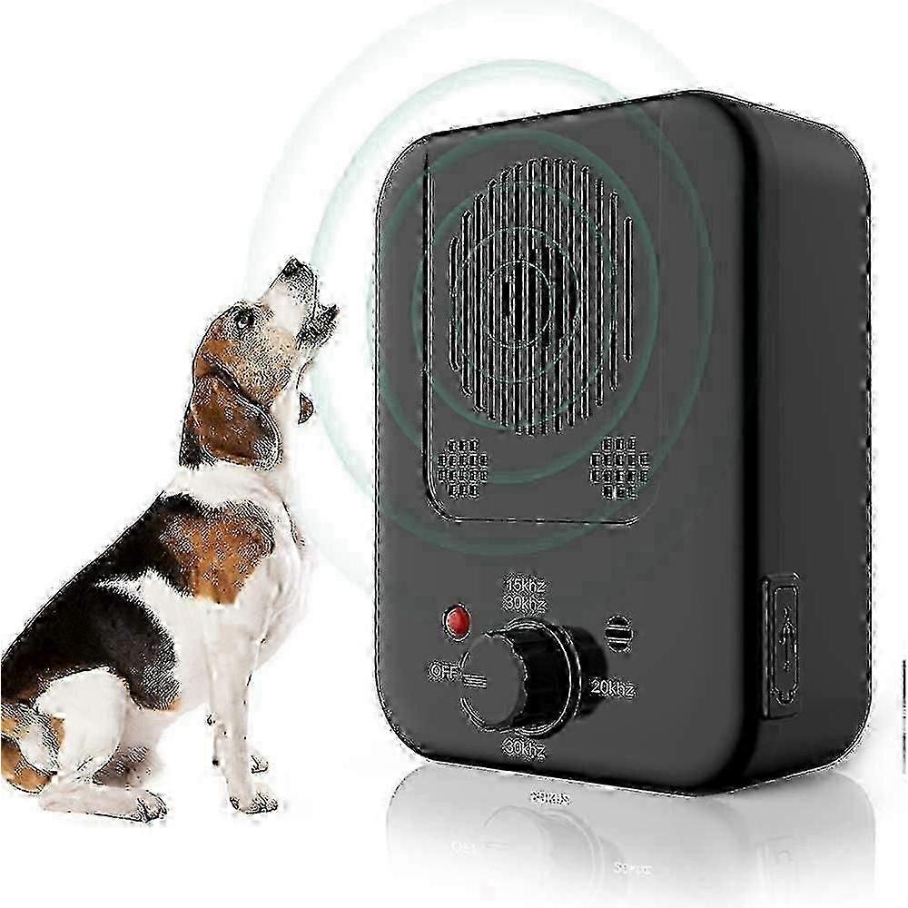 2025 New Dog Anti Bark Device Adjustable Frequency 3 Ultrasonic Anti Bark Device Dog Training Anti Bark For -cn,zxl