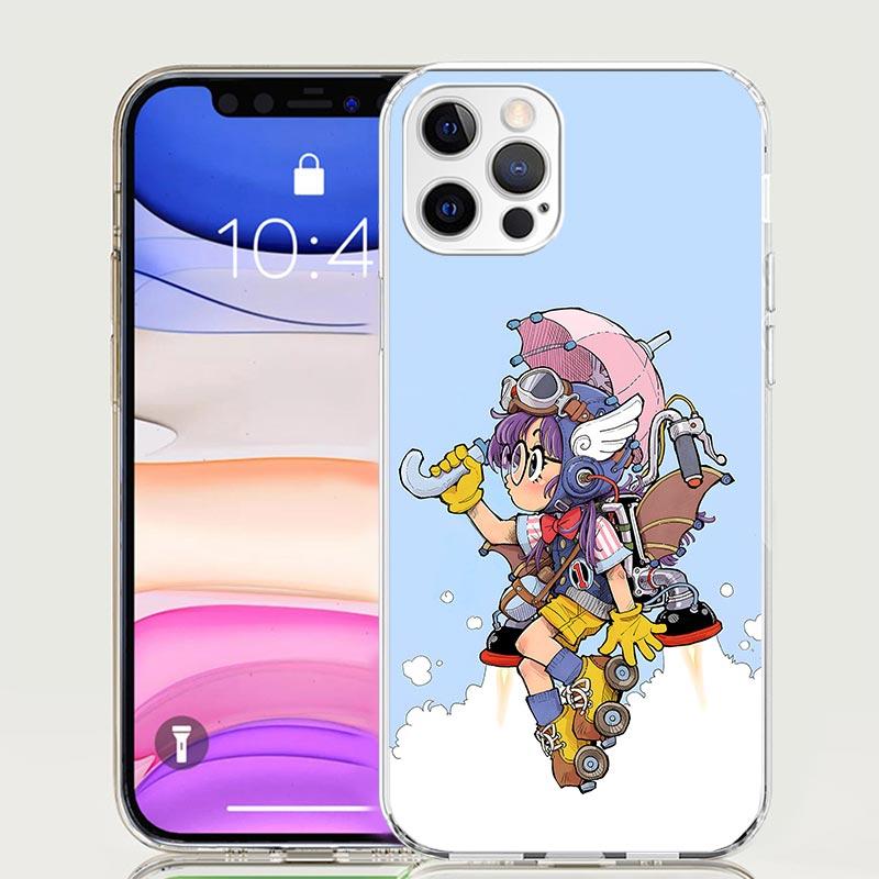 Arale Dr Slump Phone Case For iPhone 17 Air 16 15 Plus 11 14 Pro Max 13 Mini 12 7 8 + SE Pattern Art Customized Cover 17 Air 16