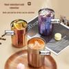 FUGUANG Shixi Pure Titanium Insulated Double-Drink Coffee Water Bottle
