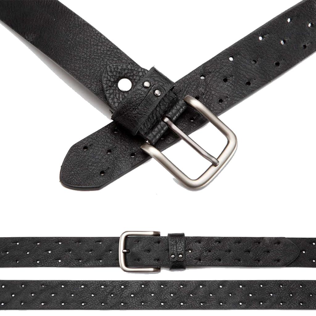 Eleganter Herren Designer Gürtel mit Stanzlöchern