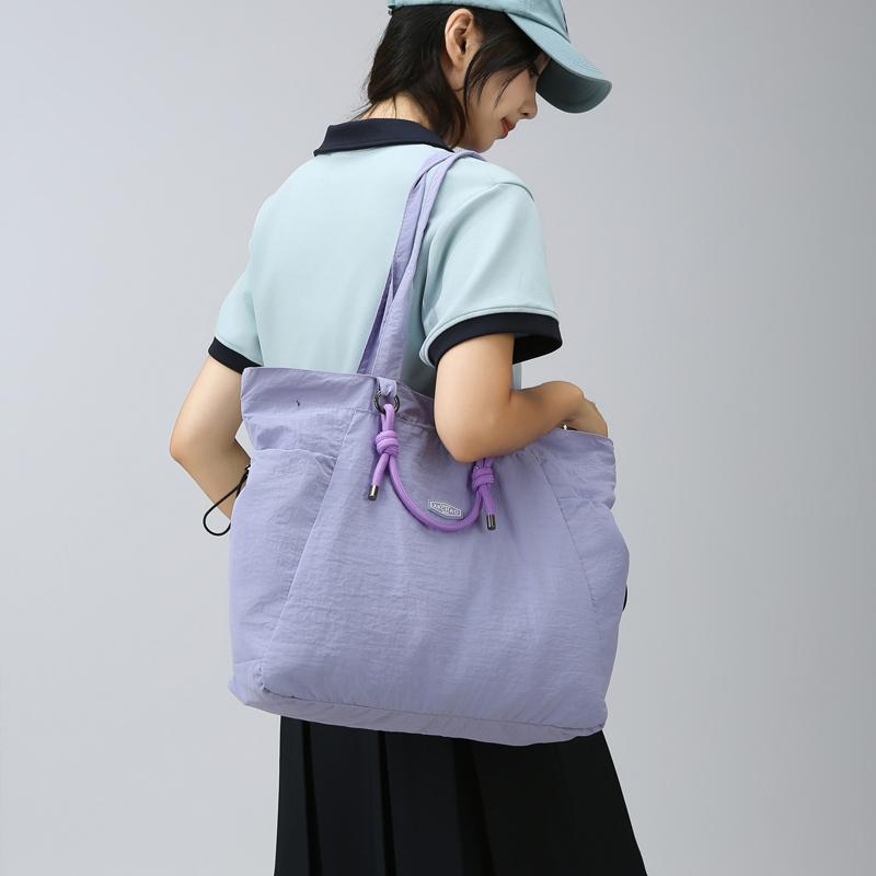 Tote Bag Women's Large Capacity Lightweight Handbag Nylon Shoulder Bag