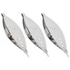 Premium-3Pcs Silver Metal Tatting-Shuttle Kit For Beginners With Bobbin Supplies, Premium Iron Needle-Shuttles