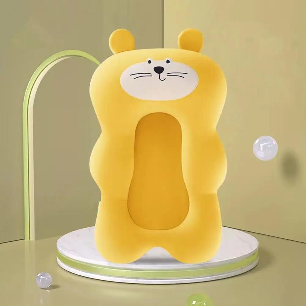 Podložka do dětské vaničky Protiskluzové sedátko do vany Pohodlná bezpečnost novorozence Podpora při koupání kojence Sprchový polštář Nastavitelný měkký polštář