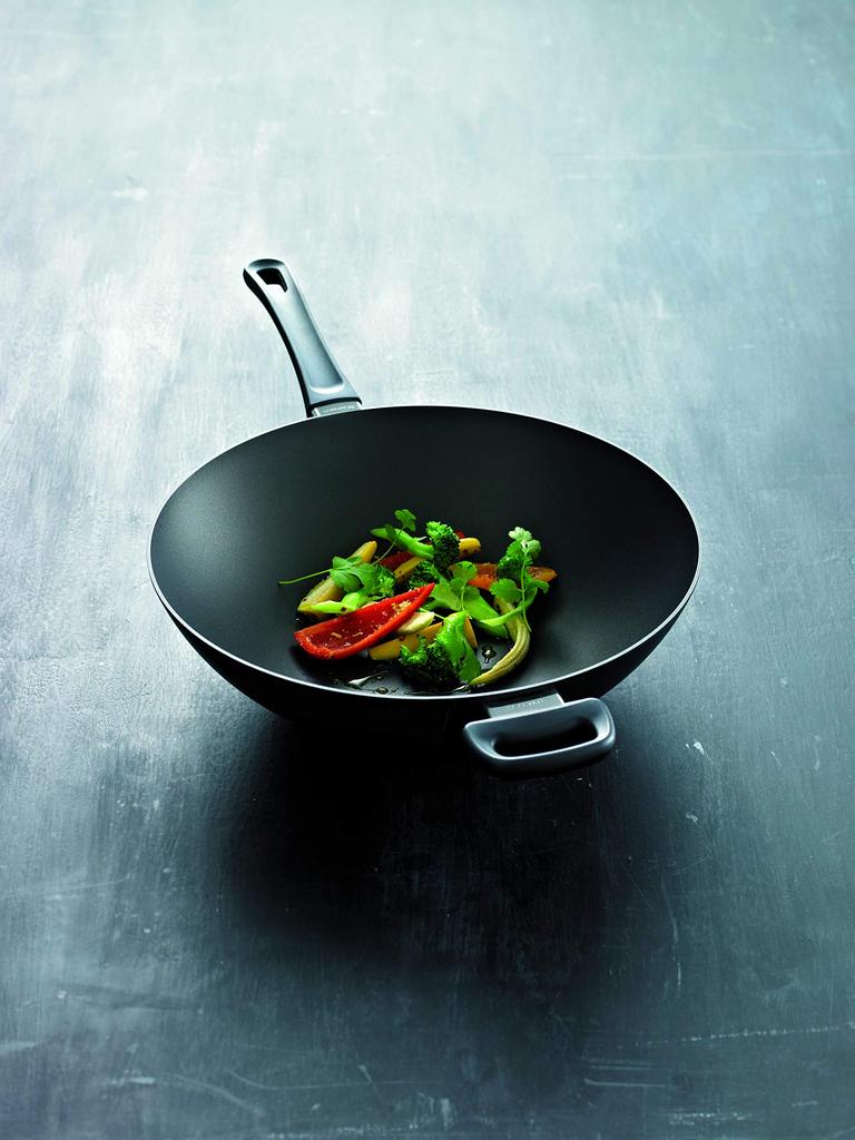 Scanpan Classic Induktion IH Kompatible Serie 32cm Wok Wok SCANPAN Dänemark STRATANIUM+