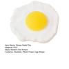 Simulation Fried Egg Squeeze Toy Anti-anxiety Fake Poached Egg Model Realistic Simulated Food Toy DIY Decoration Ornament Party Favors