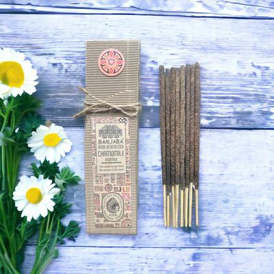 6x Chamomile Resin Incense Sticks 8 Pack