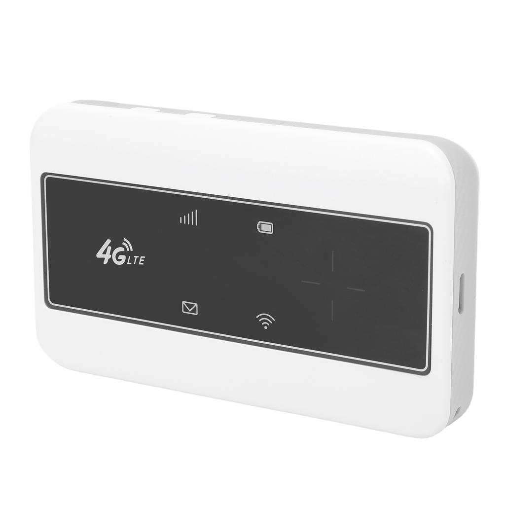 4G LTE Handheld Wifi Rout 2100mAh Batt y Op ated Travel Wifi Hotspot Support SIM Card