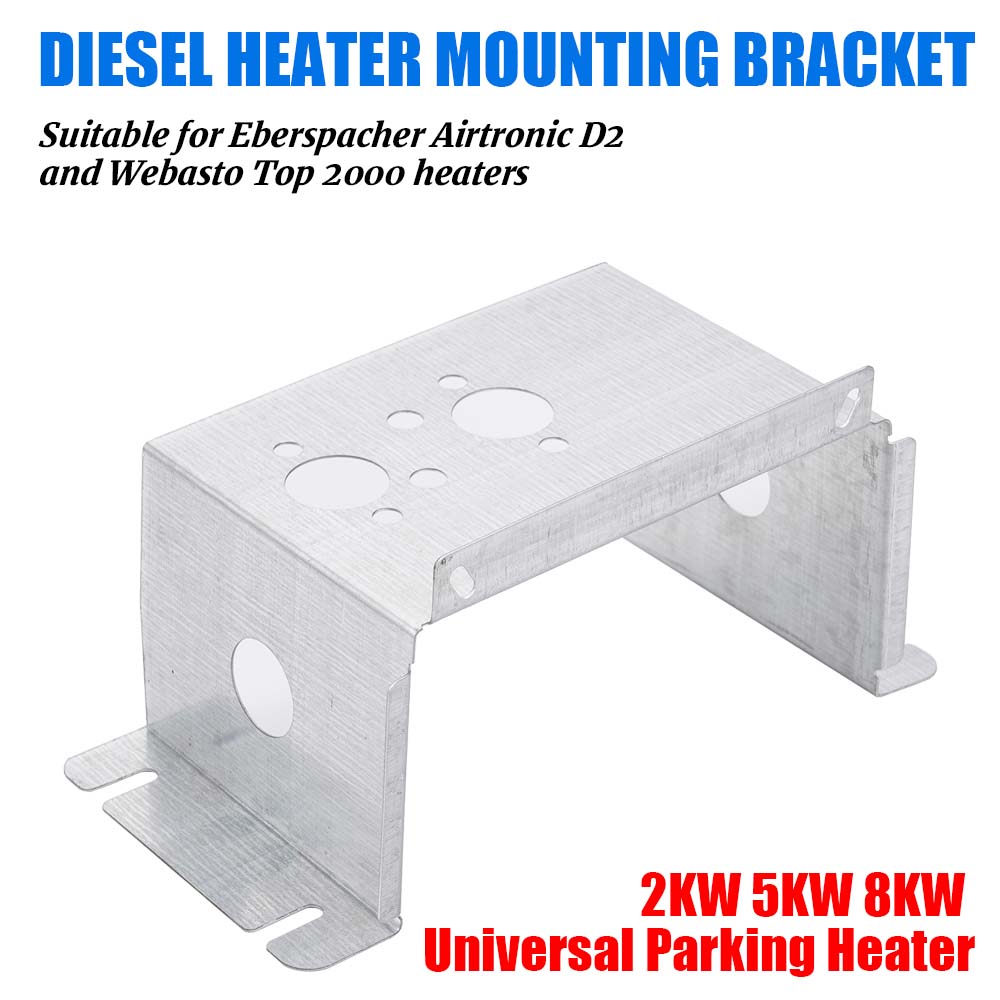 Thickened Galvanized Steel Diesel Parking Heater Mounting Bracket For Eberspacher Airtronic D2 Webasto Top 2000 2KW 5KW 8KW 1 Pc