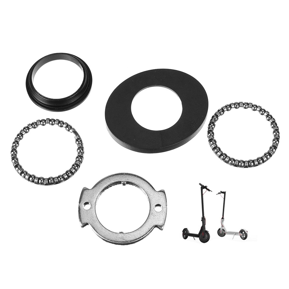 

BAAU 5 Set Front Fork Bearing Bowl Rotating Parts Pole Rotation Kit for M365 M187 Scooter NONE