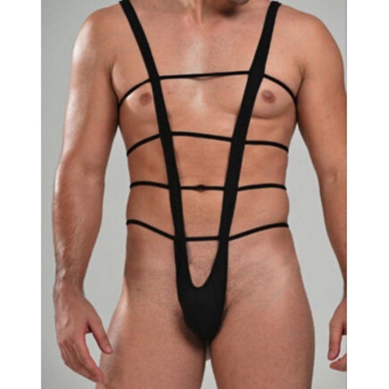 Men's erotic underwear hollow straps tight erotic panties men's erotic underwear
