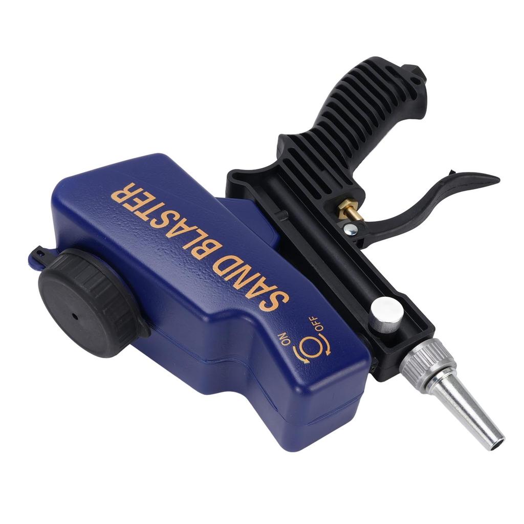 Portable Handheld Sand Blaster Small Air Sandblaster for Glass Wood Metal Cleaning Polishing
