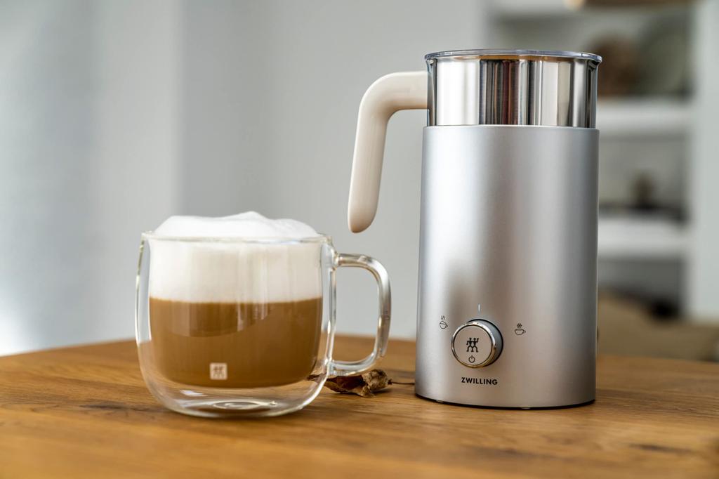ZWILLING Enfinigy Milk Frother 53104-300, Electric Creamer, Milk Frother, Quiet Operation [Official Japanese Product]