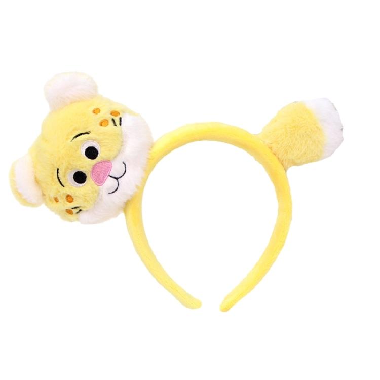 Lightweight Animal Ear Hairband For Active Kids Comfortable Cloth Hair Accessory For Daily Wear Photography