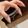 Korean Delicate Metal Bracelet Vintage Simple Link Chain Bracelets For Women Gift Daily Jewelry Accessories