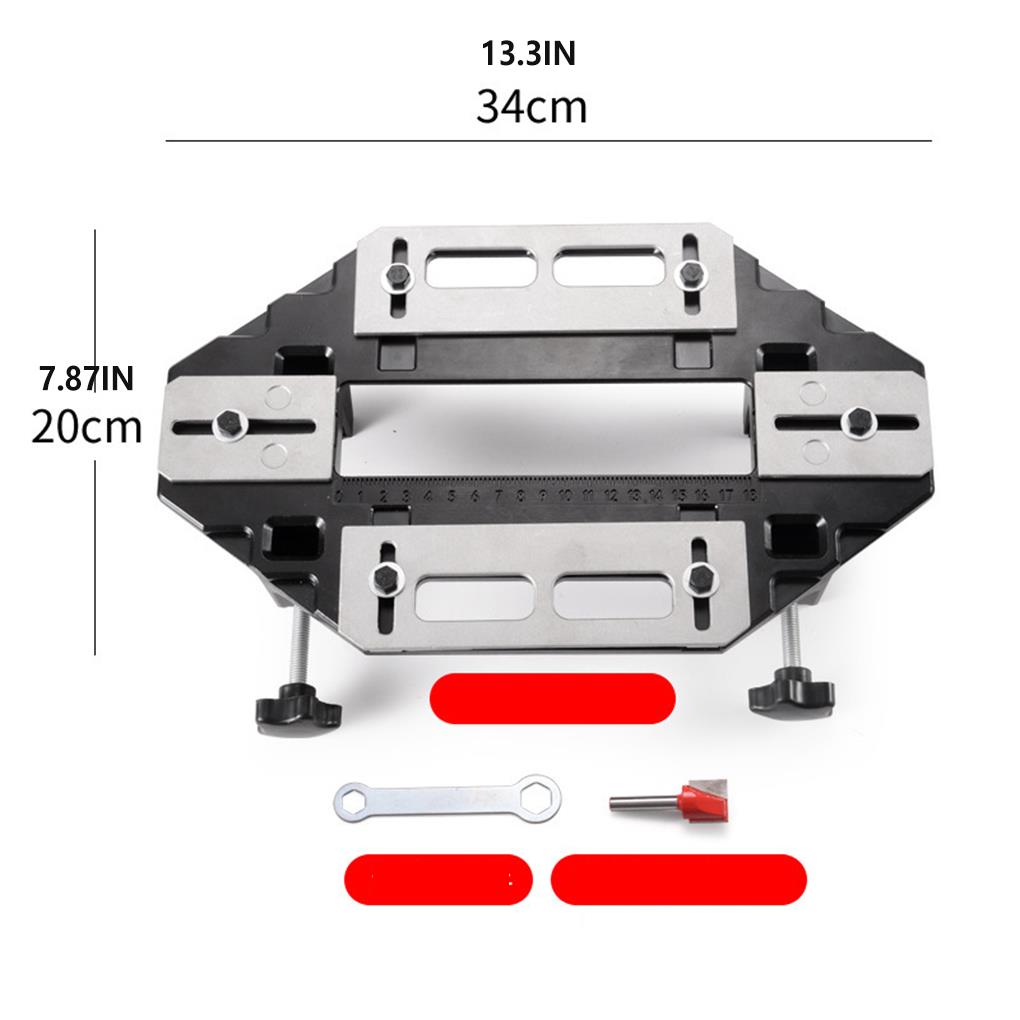 

Компактный держатель для пазовых отверстий, нержавеющая направляющая пластина, локатор для прорезки пазов