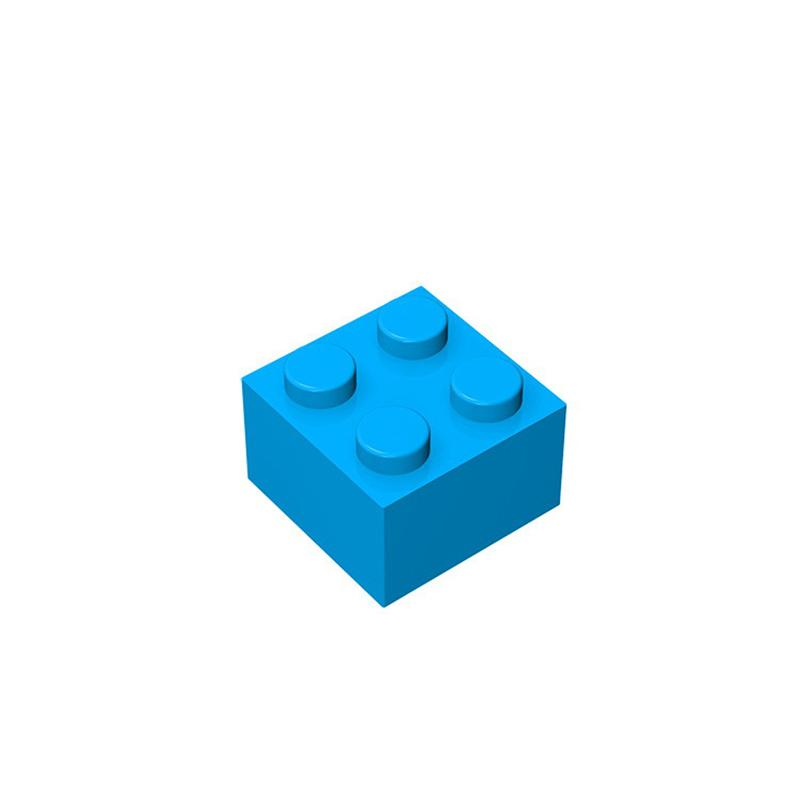 Non-Toxic 10Pcs 3003 2X2 High 4-Hole Building Block Moc Color Loose Parts Compatible With Brick Diy Children'S Toy Assembly