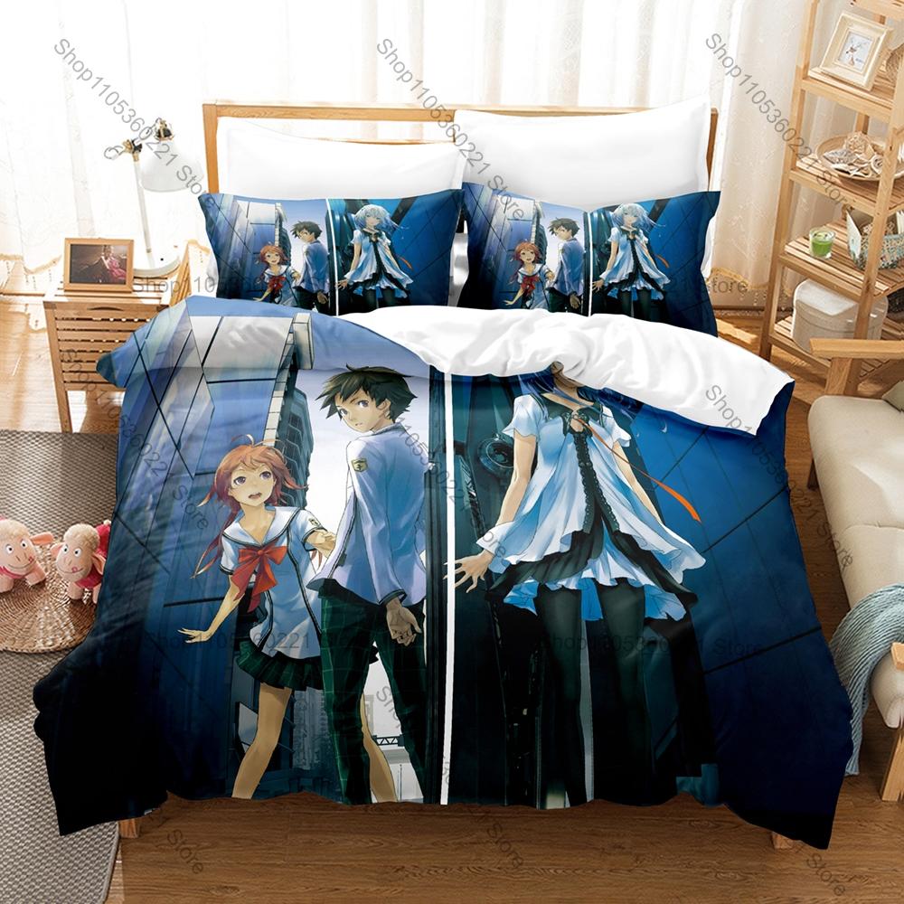 Cool Beatless Bedding Set Includes Duvet Cover + 2 Pillowcases Cool Sci-Fi Android Girl Lacia Type-005 Anime Bedroom Decor For A