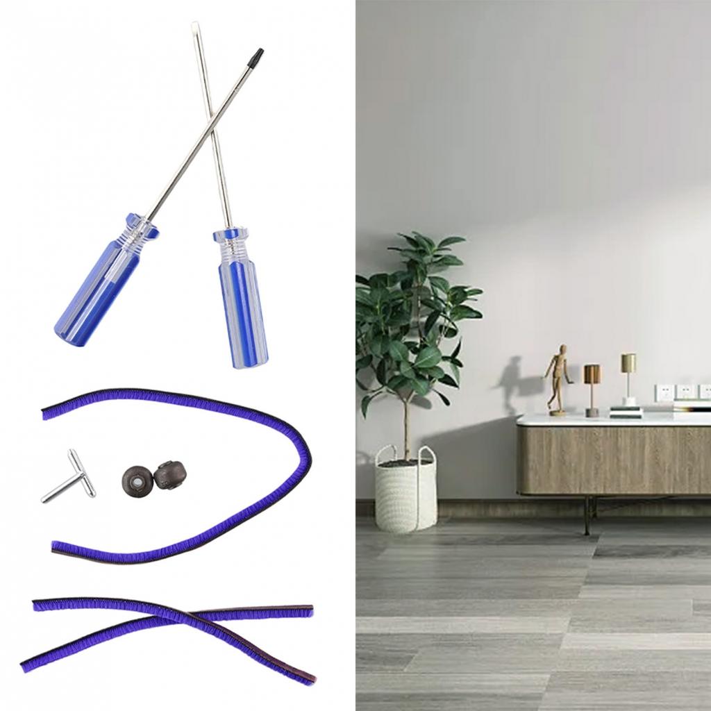 Vacuum Parts 3pcs Soft Plush Strips For Dyson V6 Kitchen Cleaning Tools