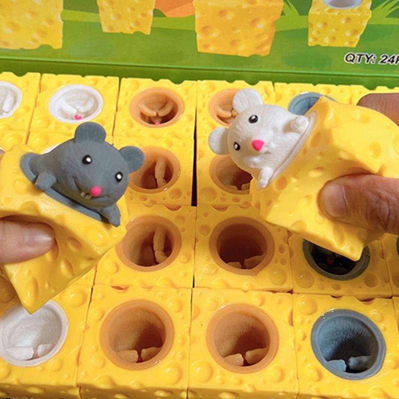 Bubble Fidget Cheese Relieve Stress Ball for Kids Brain Training Tool Kawaii Squeeze Toy Pressure Relieving Toys Supplie