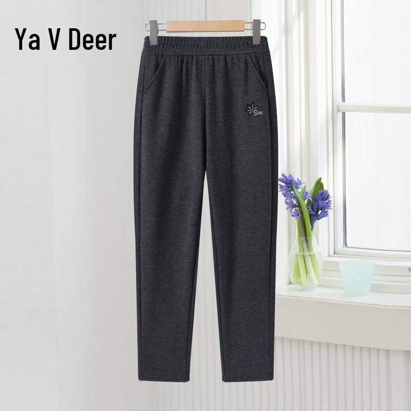 Yalu Women s High-Waist Casual Straight-Leg Pants XL