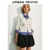UR2026 Women's Fall Animal Floral Embroidered Knit Cardigan
