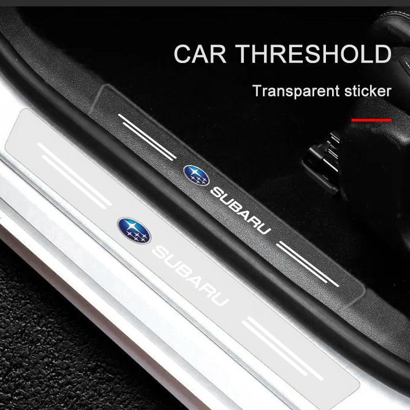 Autocolant Prag Auto Rezistent la Zgârieturi Folie Protectoare Transparentă Pentru Subaru Outback Impreza Forester Levorg XV STI Ascent Legacy