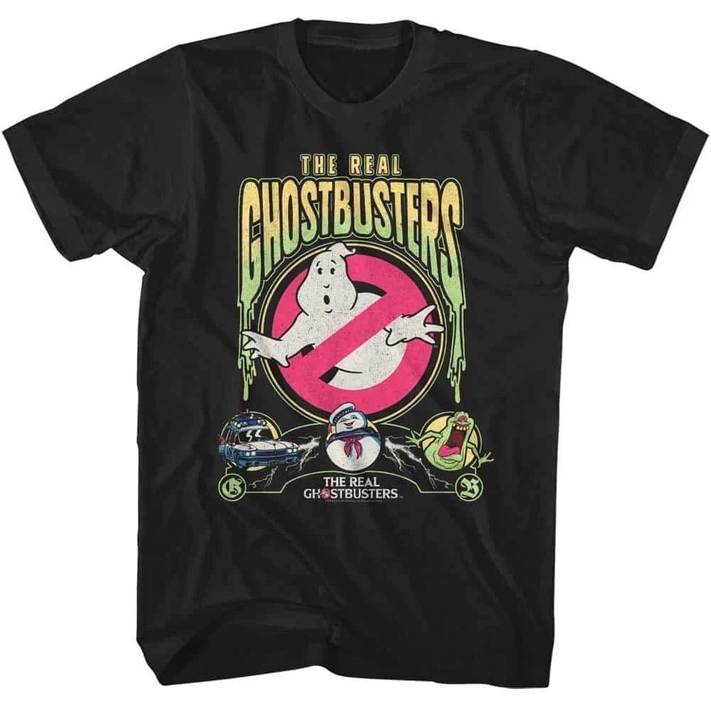 Ghostbusters Slime City Men s T Shirt S