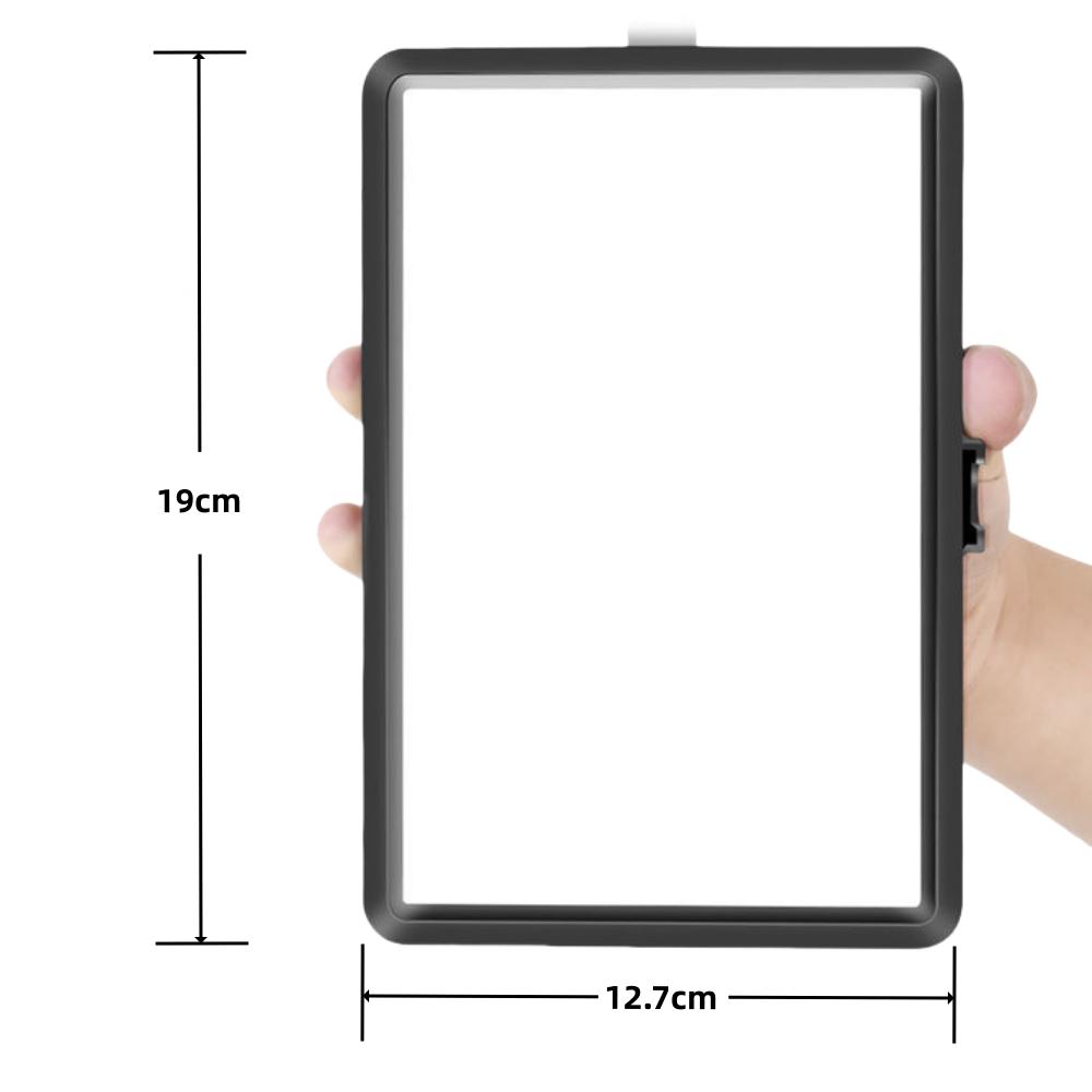 8 Inch Photo Studio LED 3000-6000k Lighting Video Fill Lamp Light Panel Photography for Live Streaming Youbube RGB