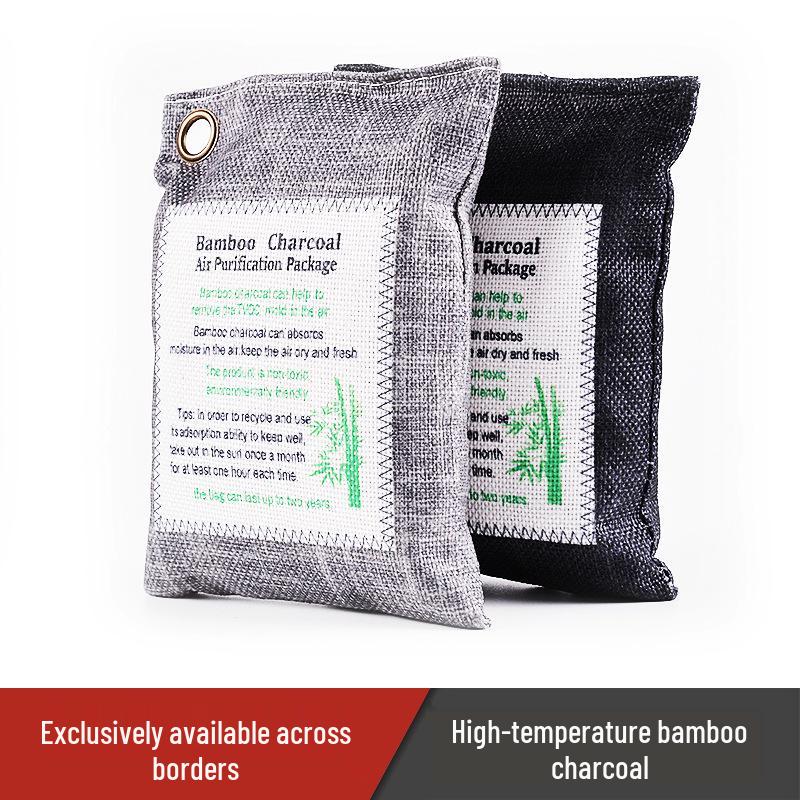 200g Bamboo Charcoal Car Deodorant & Formaldehyde Remover Activated Carbon Bag