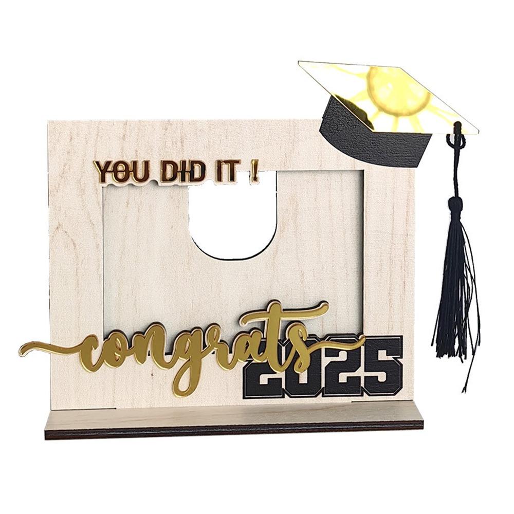 

Деревянная Деревянная Подставка для Рамки для Фотографий Фестивальная Подставка для Демонстрации Фотографий Празднование естественный