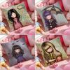 S-Santoro Gorjuss Cartoon Cushion Cover Pattern Printed Pillowcase for Living Room Sofa Cushion Cover & Bedroom Decor