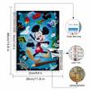 DIY Diamond Painting Mickey's Ingenious Ideas Cross Stitch Kit Mosaic Art Diamond Painting Full Circle Diamond Home Decoration