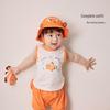 Koala Bibby Ocean Theme Pure Cotton Baby Vest & PP Shorts Set